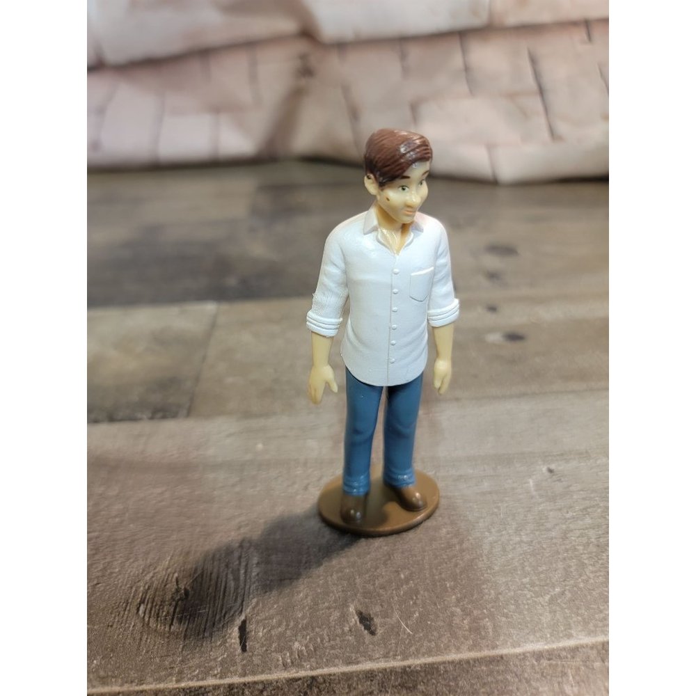 Disney Dad white button up toy figure